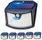 Giliwosy Lampe Solaire Exterieur, 【Lot de 6】 Lumière Solaire Extérieure, 3 Modes IP65 Étanche - Éclairage Extérieur Solaire pour Jardin, Garage, Patio, Lampe Exterieur Murale