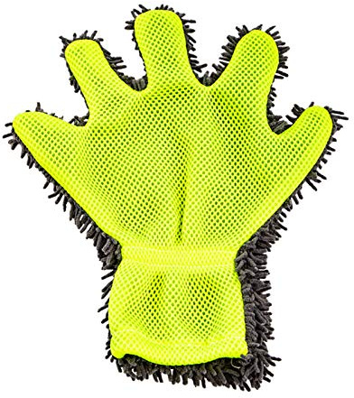 CFTGIW Guante de Lavado de Autos Multifuncional de Microfibra Ultraportátil con Forma de Palma Guante de Lavado Antiarañazos Cuanto Más Pueda y Coloque Imitaciones Humanas El Diseño de Usted Palm