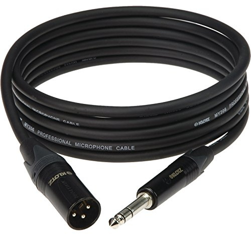 Klotz - Kabel XLR/Klinke XLR 3p männlich – Klinkenstecker 3p / Neutrik / M1MS*B 10m