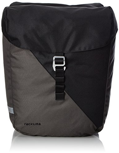 Racktime Vida Doppeltasche, schwarz, 35 x 28 x 26 cm