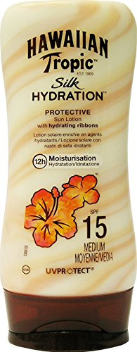 Hawaiian Tropic Loz.Solar feuchtigkeitsspendend Sicherheitsglas P15 180 ml