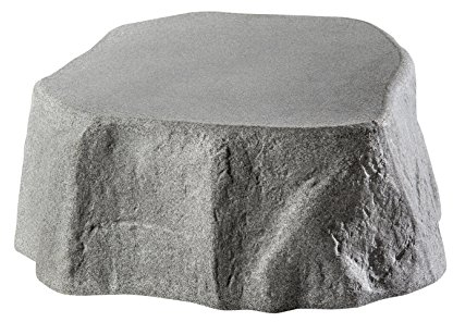 GreenLife Unterstand Regenspeicher, granitgrau, 77 x 77 x 30 cm, G0001616