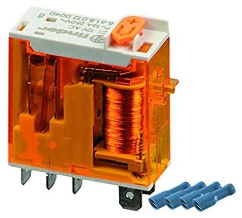 SCS Sentinel - AAA0009 - Contacto seco - Relé eléctrico con 4 vainas incluidas - Control de automatización de energía - Motuarización del portal - Relé de 12V
