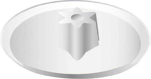 200 Capuchons pour vis de cadre de fenêtre fenstergrau RAL 7040