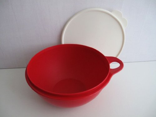 TUPPERWARE Rührschüssel Maximilian 2,75 L Rot Schüssel Salatbar Maxima Salat Bar