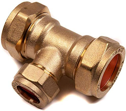 22mm x 22mm x 15mm Compression Reducing Tee