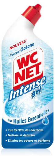WC Net – m78744 – Intense Gel aceites esenciales – Fraicheur océano) – 750 ml – juego de 3