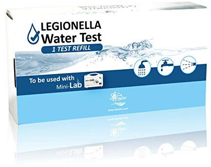 C4Hydro Legionella Water Test - 1 ricarica di test - Rileva i batteri legionella nell'acqua - Test monouso da utilizzare con il Mini-Lab di C4Hydro (venduto separatamente)