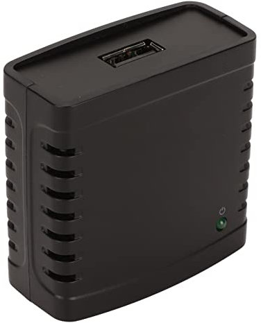 Jakoo Server di Stampa USB, Server di Stampa di Rete Trasmissione USB 2.0 Chip ad Alta integrazione Funzione di Gestione Web TCP IP LPR per Macchine da Gioco Spina UE