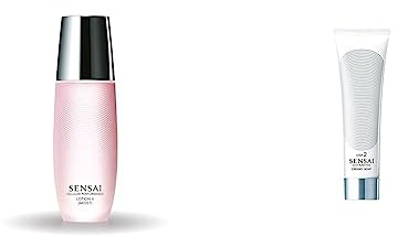 Sensai Cellular Performance femme/woman, Lotion II (Moist), 1er Pack (1 x 125 ml) & Kanebo Sensai Silky Purifying Creamy Soap Reinigungsschaum Step 2, 125 ml