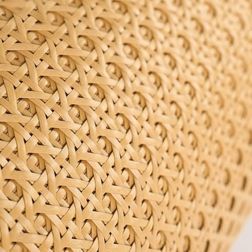 Ratan Rollo Mimbre 60 x 200 cm, Rejilla Mimbre, Mimbre Natural, Mimbre Rollo, Rattan, Rollo Ratan, Ratan Natural por Metros, Rollo de Mimbre para Muebles, Silla ratan Aparador Cabecero(50x100cm)