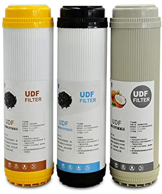 Filtre à eau， Cartouche de filtre à eau 10 pouces CTO/UDF/PP charbon actif accessoires système entière(Type D)