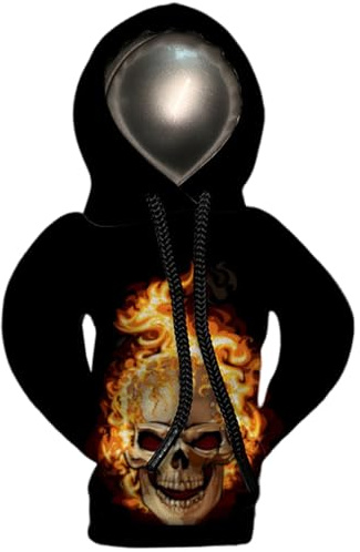Generisch Auto Gear Shift Hoodie Halloween,Skeleton Gear Shift Hoodie - Auto-Shifter-Abdeckung, Cover Auto Schaltknauf Automotive Interior Gadgets für Autodekorationen