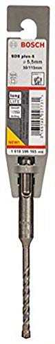 Bosch Professional Hammerbohrer SDS-plus-5 (Ø 5,5 mm), 5,5 mm x 115 mm