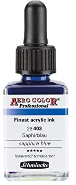 Schmincke AERO COLOR Professional Saphirblau 28 ml, 28 403 023