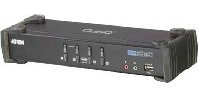 Switch KVM DVI + USB 4port SW CS 1764 a