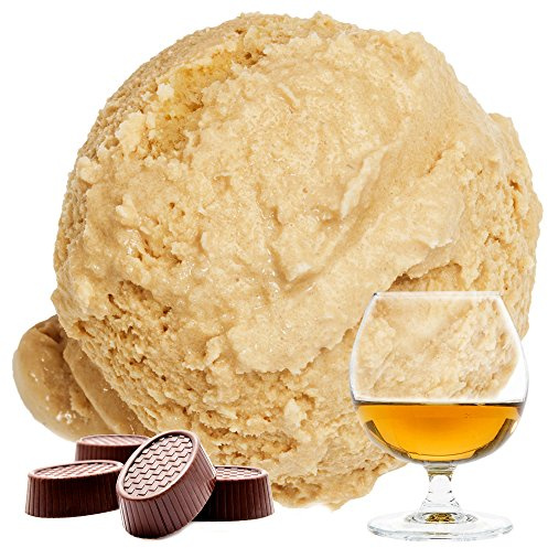 Brandy Creme Praline Geschmack 1 Kg Gino Gelati Eispulver Softeispulver für Ihre Eismaschine