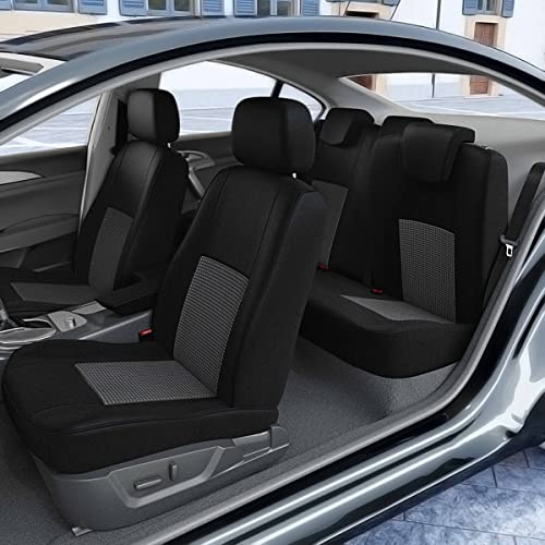 DBS 1011903 Autositzbezüge - nach Maß - hochqualitative Fertigung - Schnelle Montage - Kompatibel mit Airbag - Isofix