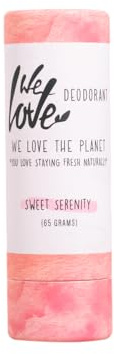 We Love The Planet - Deodorant Stick - Eco-Friendly & Natural 65g Deodorant - Long-lasting Protection - Aluminium-Free Formula - Sweet Serenity