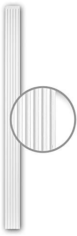 PRO[f]home® - Fusto di pilastro 122010 elemento decorativo stile neoclassico bianco Profhome