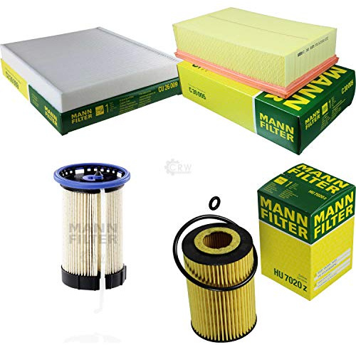 MANN-FILTER Inspektions Set Inspektionspaket Innenraumfilter Kraftstofffilter Luftfilter Ölfilter