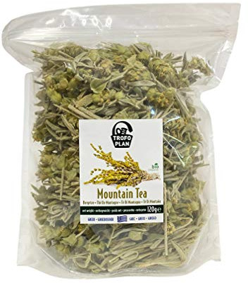 TrofoPlan Thé des Montagnes BIO Sideritis originaire de Grèce en sachet 120 g