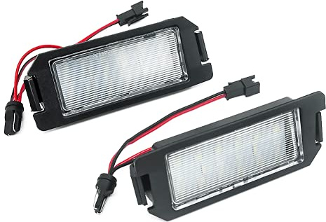 Éclairage de plaque d'immatriculation LED blanc pour Hyundai I10 I20 Tiburon Coupé Veloster FS XG30 Terracan HP Kia Rio Picanto TA Soul