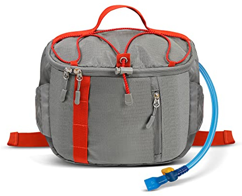 Zavothy Fahrradrucksack Trail Rucksack Trinkrucksack für Marathon Laufen Camping Wandern mit 1.5L Trinkblase, BPA-Free, Wasserdicht Rucksäcke Sportrucksack