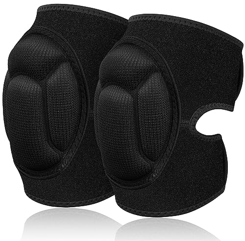 flintronic Genouillères de Protection, 1 Paire Genouillère Travail Avec 20MM Mousse Coussin, Genouillère Sport pour Jardinage Jogging Travaux-L