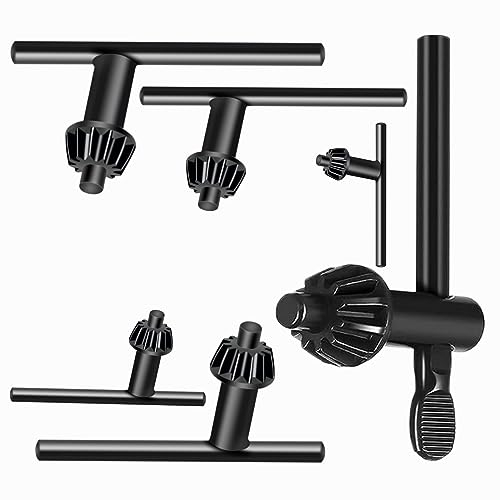 Secwell 6 Pezzi Chiave Mandrino Universale Chiave per Trapano Elettrico Drill Chuck Key per 4mm 6mm 10mm 13mm 16mm 20mm