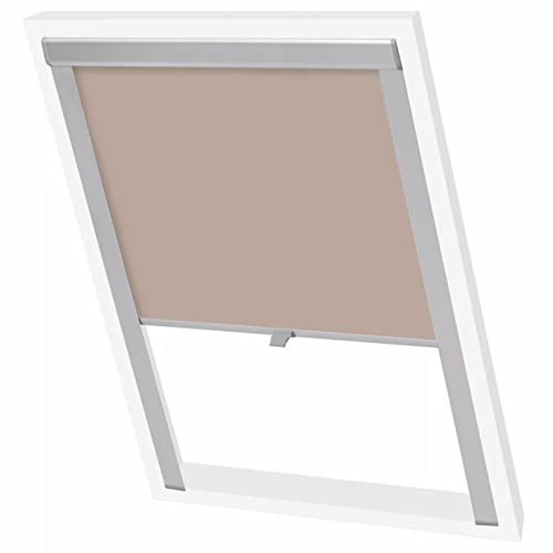 Sufrk Rideau occultant Beige U08/808 - Rideau occultant pour fenêtre de toit