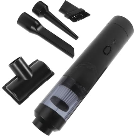 MAGICLULU Aspirateur Portable sans Fil pour Voiture Nettoyage Rapide avec De Rangement pour Poils Animaux Usage Domestique Et Voiture