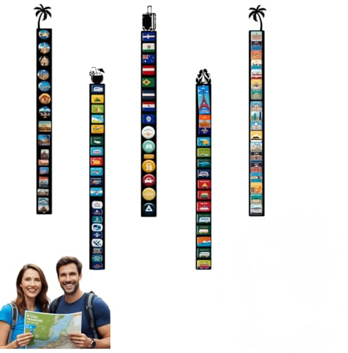 Anwicar Pizarra Magnetica - Tablero Magnetico - Tablero Magnetico para Imanes Pared - Panel Imantado Pared - Negro 80x6 cm - 5 Piezas