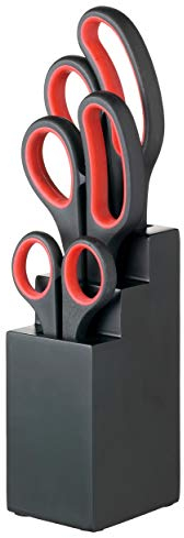 Kitchen Craft - Juego de 3 Tijeras con Soporte