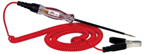OTC 3642 Truck-Stromkreis-Tester – 12 V-24 V mit 6,2 m langem Kabel, rot