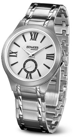 Duward D95600.01 - Kvarts gentleman klocka, kedja i stål, armband