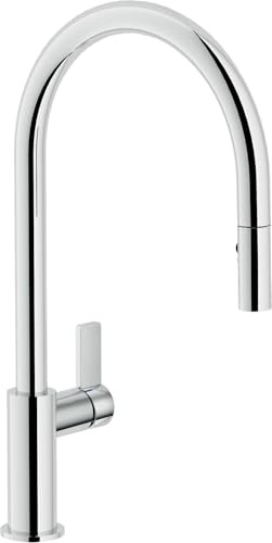 Nobili rubinetterie FL96137CR Miscelatore Lavello Doccia Estraibile, Cromo
