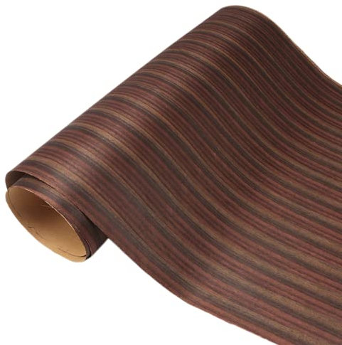 Aibote Feuille de Placage en Bois de Santal Pourpre Naturel(60x250CM) Feuilles de Restauration de Meubles pour Vitrine d'enceinte Tablettes Cuisine Mobilier Hôtel(qualité AAA)