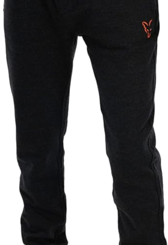 Fox Collection Lw Jogger - Black & Orange - Angelhose