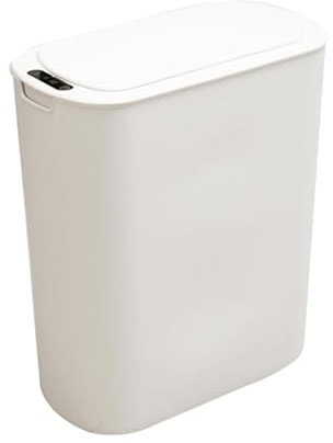 F Fityle Contenedor de Basura de inducción Inteligente con Tapa, Cubo de Basura sin Contacto de 6,6 galones, para Oficina y Sala de Estar