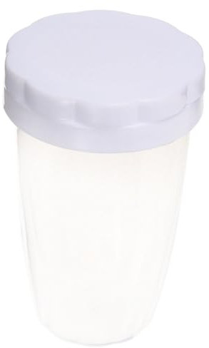 NAMOARLY Shaker per Zucchero Velo e Farina Bianco Compatto Dosatore Multiuso per Cacao Zucchero Fondente e Spezie Spargizucchero Velo per Cucina Domestica