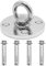Ollanoos 304 Ceiling Mount Hanger with 4 Anchor Screw, Fixing Hanger Hammock Hook for Hanging Outdoor Swings Hanging Chairs Hammocks Aerial Yoga, Climbing Ropes (500kg Load Capacity)
