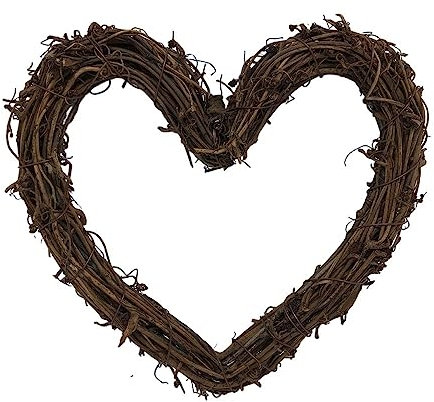 ZGXNYI Dekorationskugeln Rattan Dekoration 10 PCs Holz Kaffee Weiß Rattan Ball Herz Sterne DIY Zubehör Hause Dekorationen Ornament Kreatives Geschenk Geflochtene Rattan-Kugeln(Big 1 PC type10)