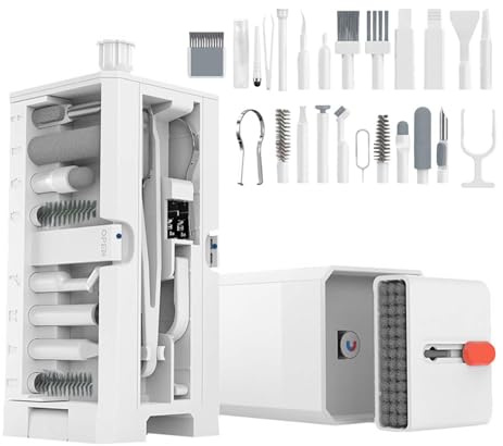 Kit de limpieza de teclado para computadora portátil,Kit de limpieza electrónica | Herramienta múltiple 32 en 1 para limpiar una computadora portátil - Herramienta de reparación de limpiador de pantal