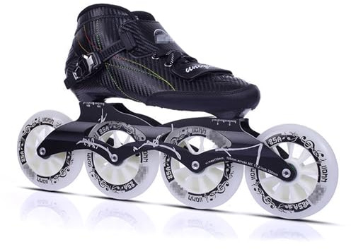 Weyot Patín En Línea Adulto, Patines Profesionales de Ruedas para Exteriores, Velocidad de Fibra de Carbono para Hombre y Mujer, Unisex