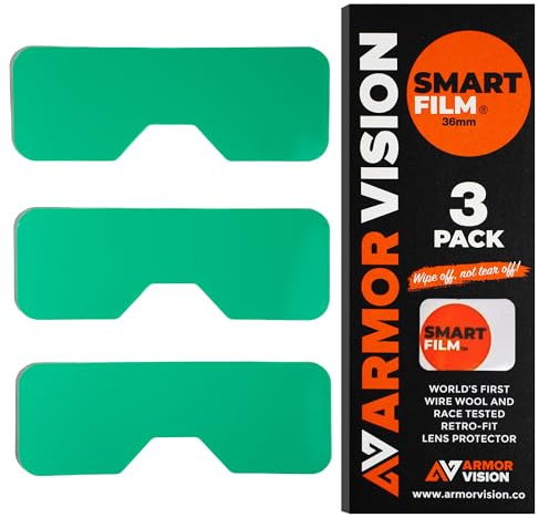 Armor Vision Smart Film - Protezione per obiettivo, idrorepellente, antigraffio e universale,