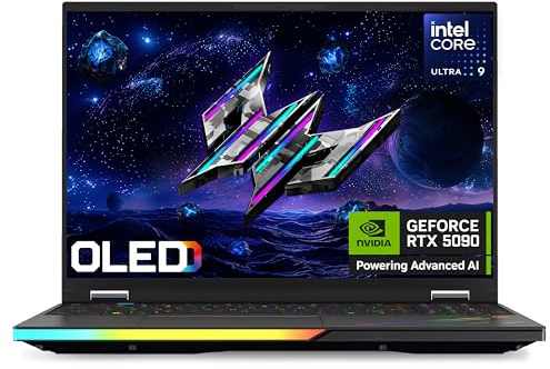 acer Predator Helios 16 AI PH16-73 Gaming Laptop - Intel Core Ultra 9 275HX, 64GB, 1TB Gen5 SSD, NVIDIA GeForce RTX 5090, 16 OLED 240Hz, Windows 11, Black