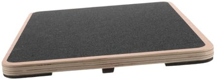 TOYANDONA Holz Balance Board Für Erwachsene Quadratisch Stabiles Gleichgewichtstraining Koordination Verbesserung Aus Nachhaltigem Material Fitnessgerät Für Zuhause Und Gym