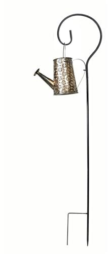 Zkydhbd Regadera solar con luces, lámpara de cascada colgante, decoración al aire libre, jardín, patio, lámpara LED, luz solar de regadera