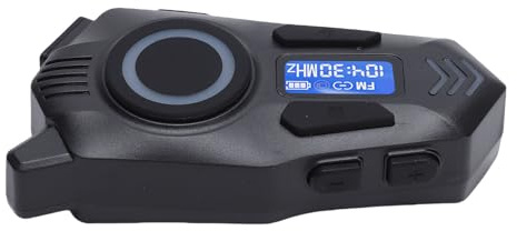 VELATEMOR Lot de 2 Casques de Casque Bluetooth, Système D'intercom Moto avec Réduction de Bruit, 40 Heures de Temps de Conversation Bluetooth 5.4 Casque pour Deux Coureurs avec